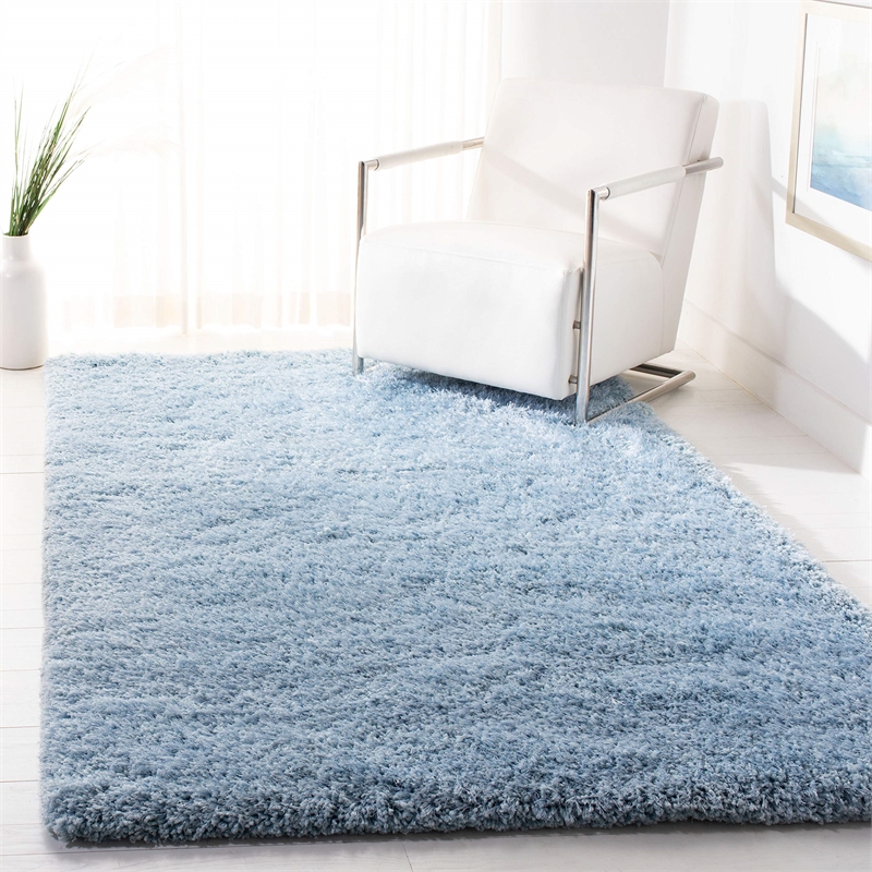 Safavieh Super Shag Light Blue Shag Rug - 3' x 5'
