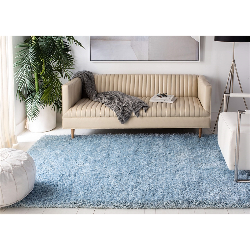 Safavieh Super Shag Light Blue Shag Rug - 5' x 8'