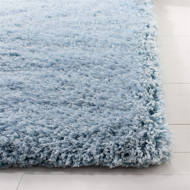 Safavieh Super Shag Light Blue Shag Rug - 8' x 10'