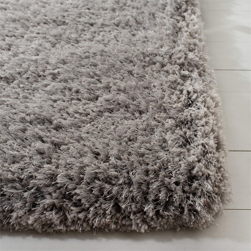 Safavieh Super Shag Silver Shag Rug - 8' x 10'