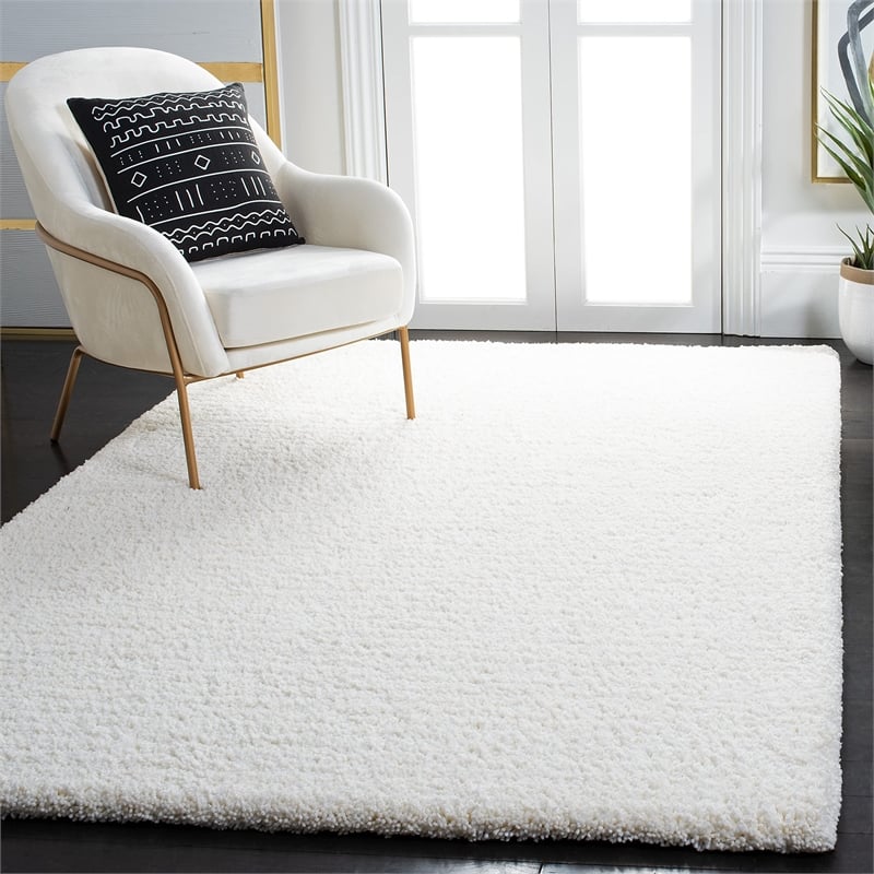 Safavieh Ultimate Shag Ivory Shag Rug - 5' x 8'