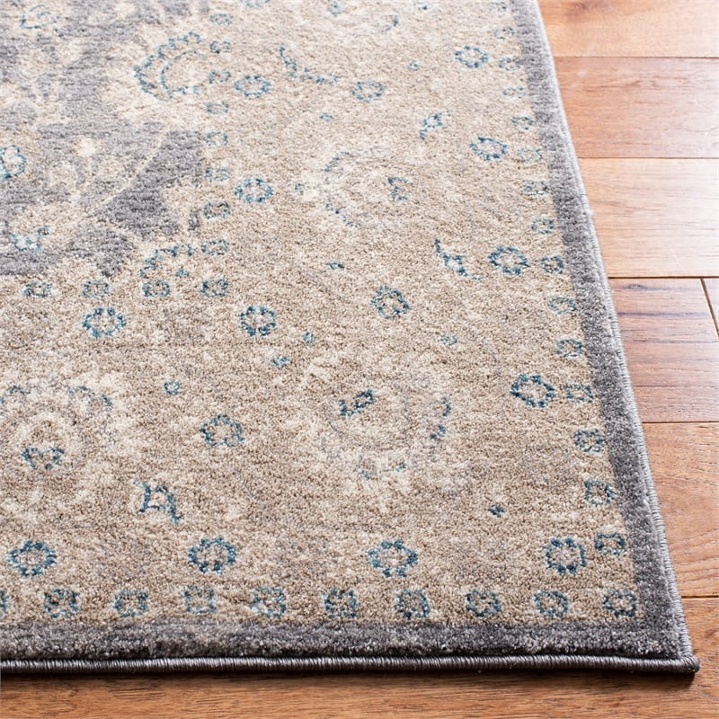 Safavieh Sofia Light Grey Traditional Rug - 9' x 12'