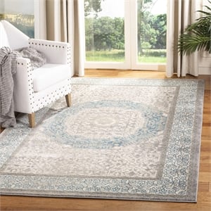Safavieh Sofia Light Grey Traditional Rug - 6'7&quot x 9'2&quot