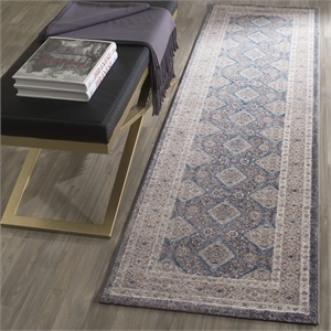 Safavieh Sofia Light Grey Traditional Rug - Runner 2'2&quot x 8'