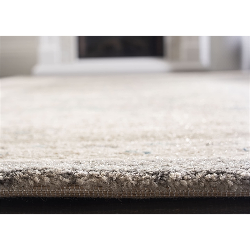 Safavieh Sofia Light Grey Traditional Rug - Runner 2'2
