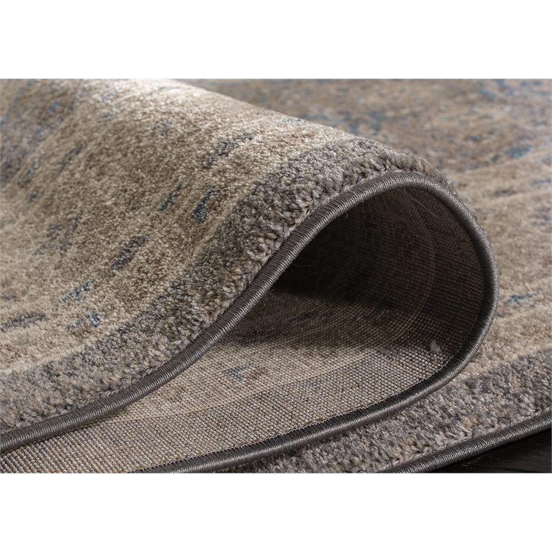 Safavieh Sofia Light Grey Traditional Rug - Runner 2'2