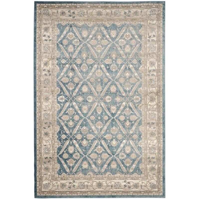 Safavieh Sofia Blue & Beige 8' x 11' Rug