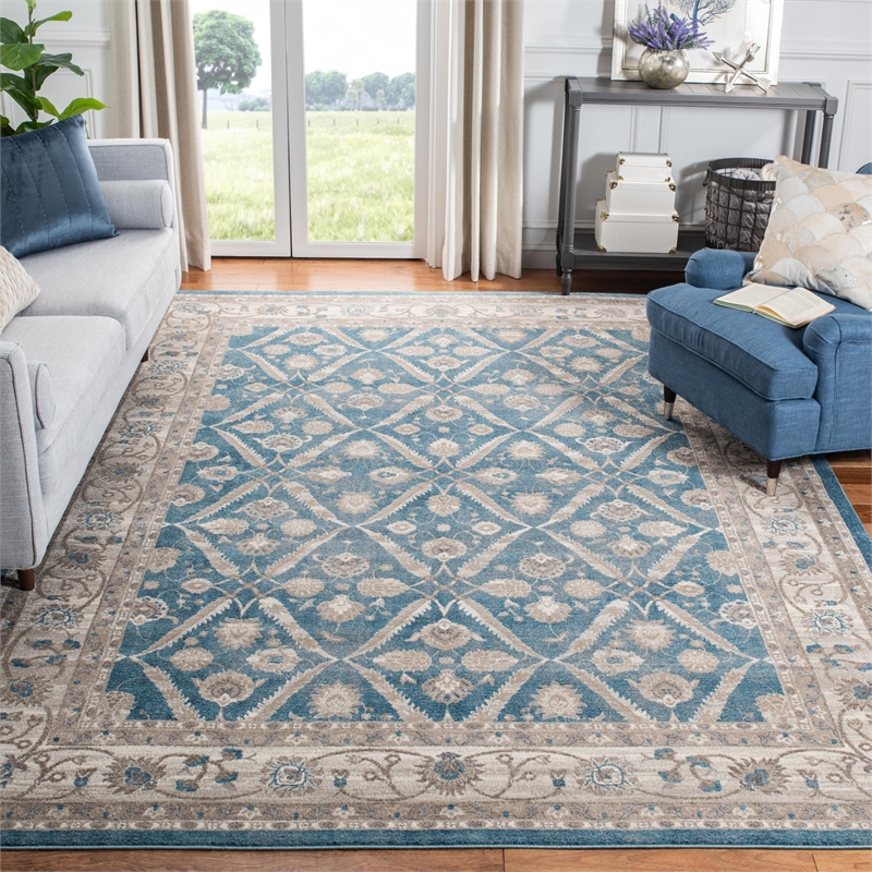 Safavieh Sofia Blue Traditional Rug - 9' x 12'