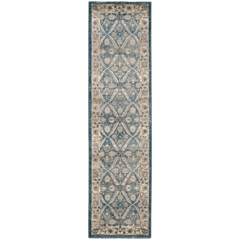 Safavieh Sofia Blue Traditional Rug - Runner 2'2