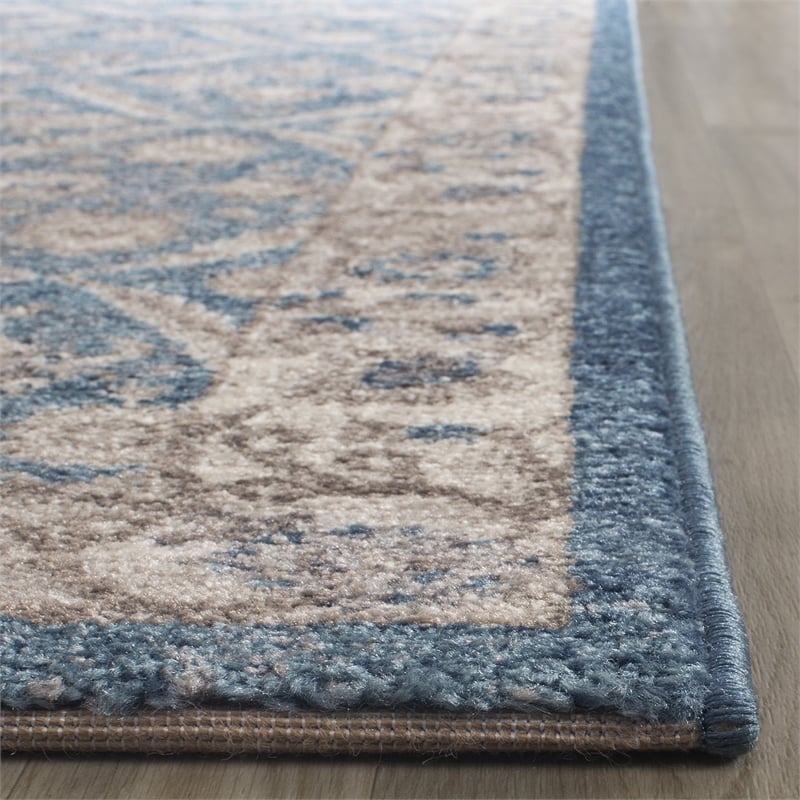 Safavieh Sofia Blue Traditional Rug - Runner 2'2