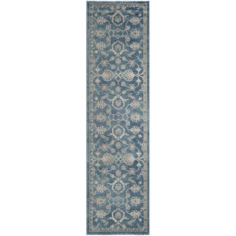 Safavieh Sofia Blue Traditional Rug - Runner 2'2