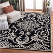 Safavieh Soho  Black Contemporary Rug - 6' x 9'