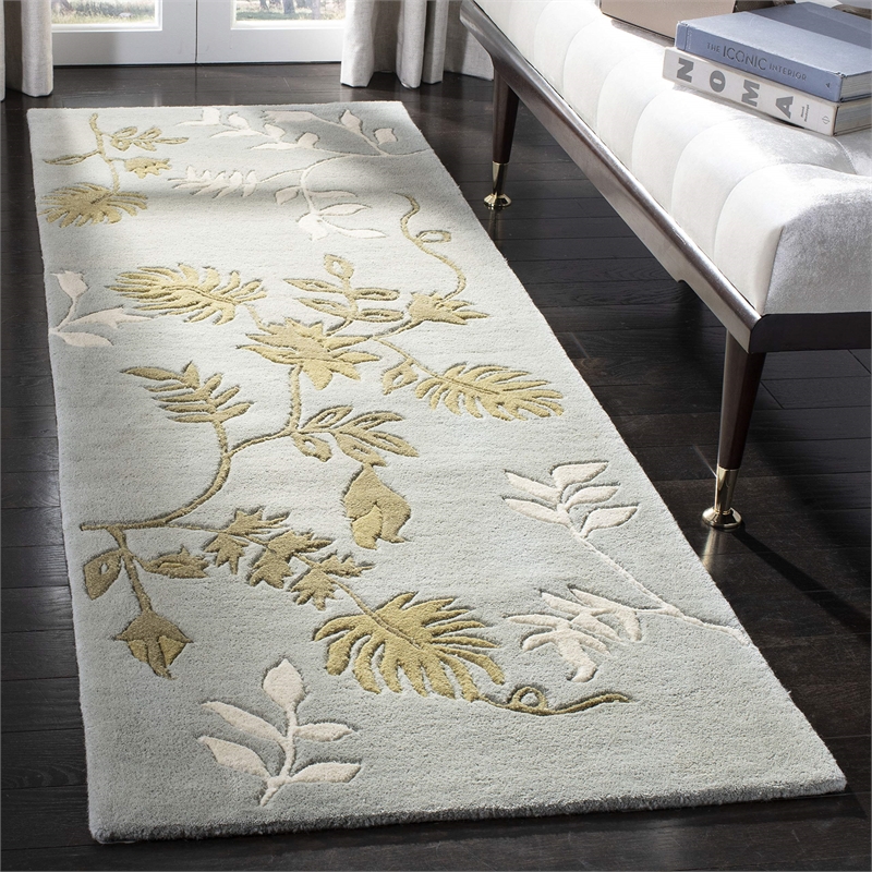 Safavieh Soho Light Blue Contemporary Rug - Runner 2'6