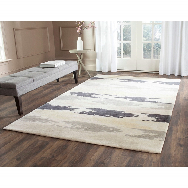 Safavieh Soho Ivory Contemporary Rug - Runner 2'6