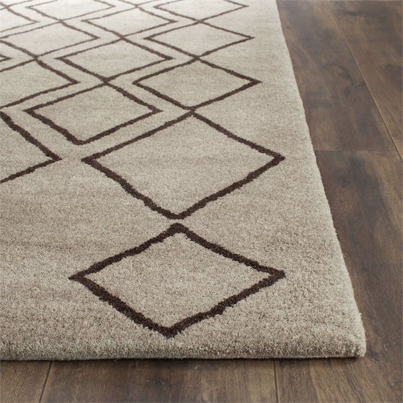 Safavieh Soho Light Grey Contemporary Rug - 2' x 3'