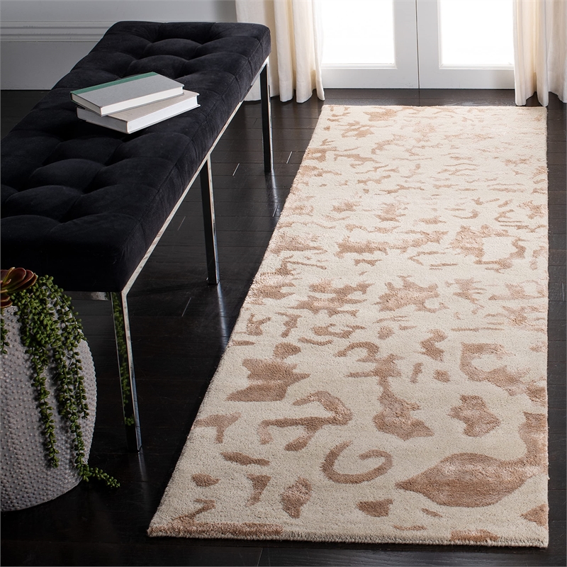 Safavieh Soho Ivory Contemporary Rug - Runner 2'6