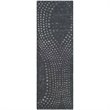 Safavieh Soho Dark Grey Contemporary Rug - Runner 2'6
