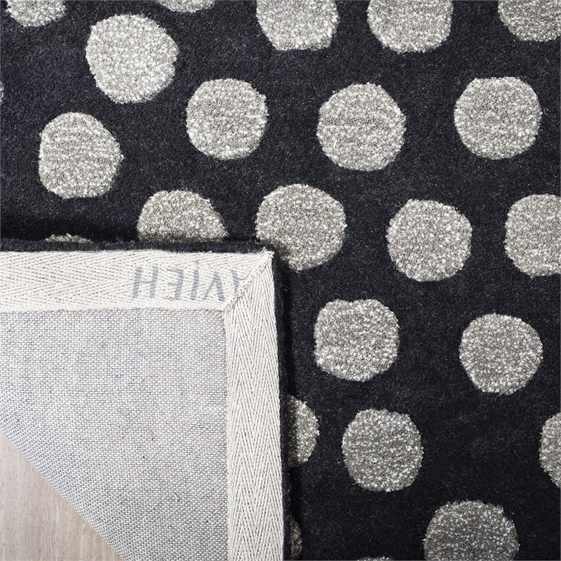 Safavieh Soho Dark Grey Contemporary Rug - Runner 2'6