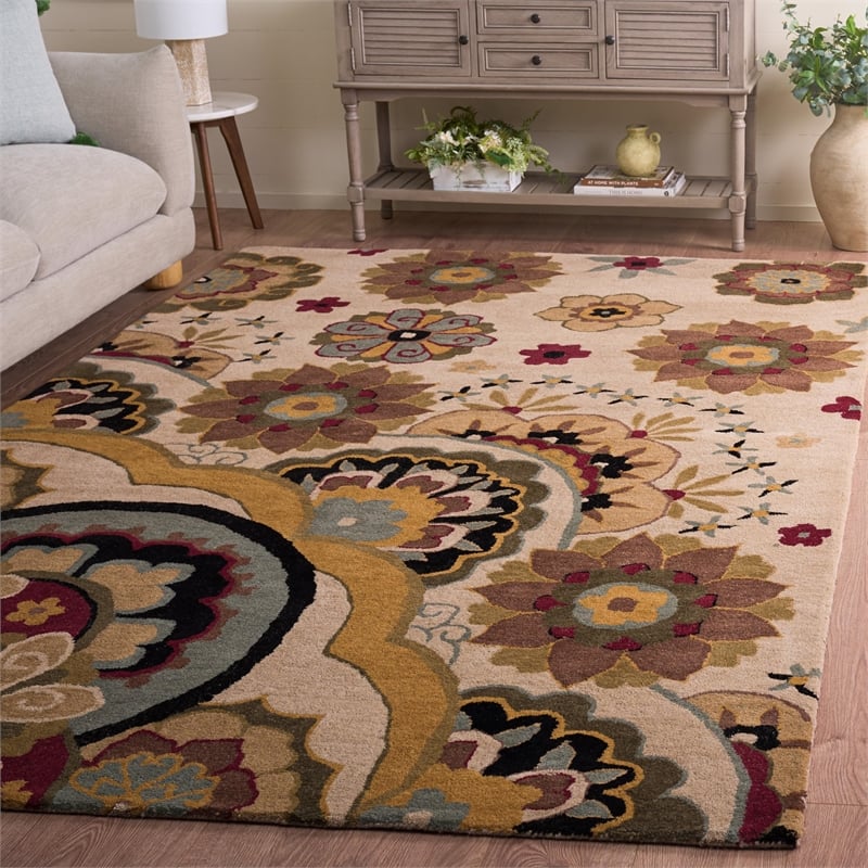 Safavieh Soho Ivory Contemporary Rug - 6' x 9'