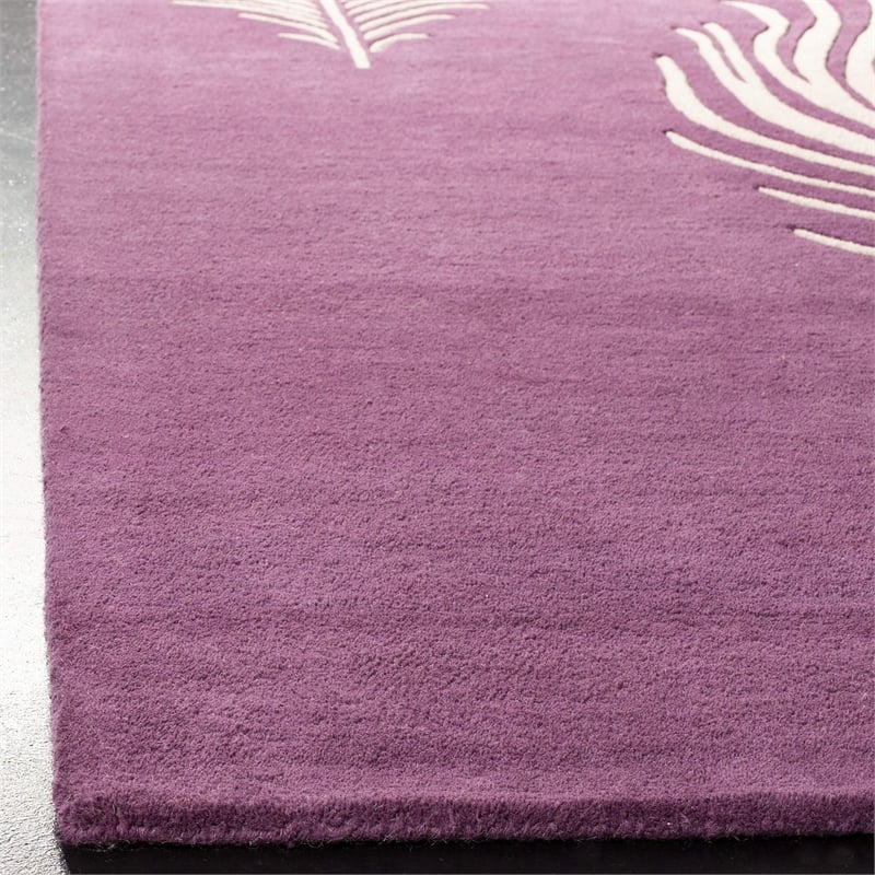 Safavieh Soho Purple Contemporary Rug - 6' x 9'