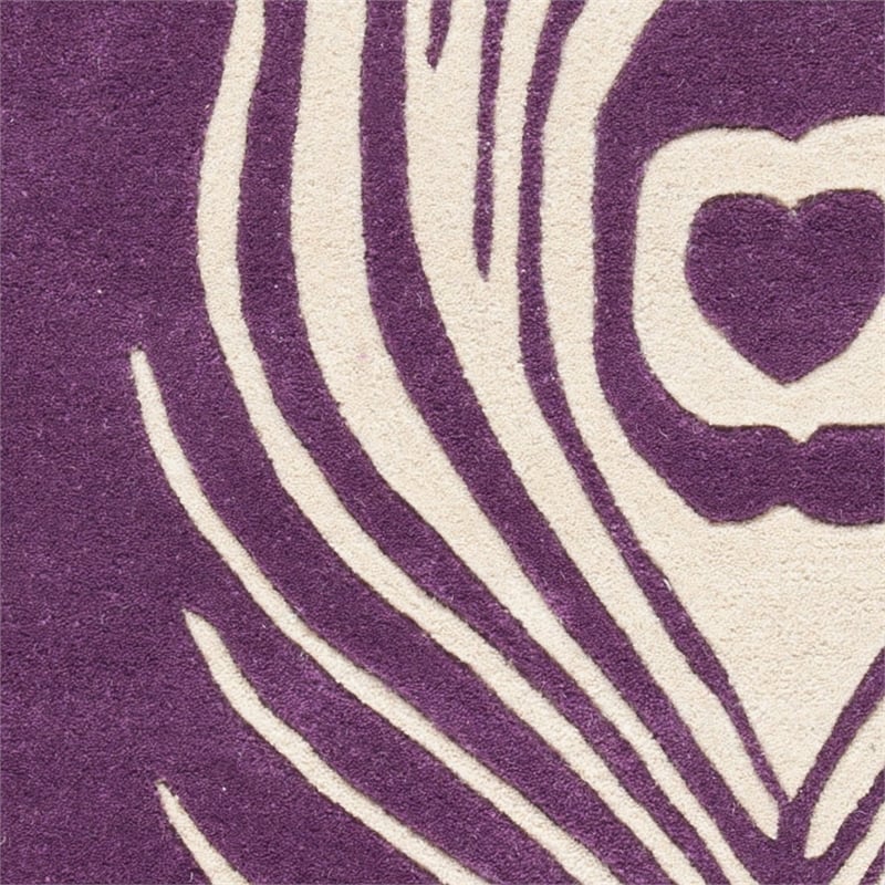 Safavieh Soho Purple Contemporary Rug - 6' x 9'