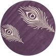 Safavieh Soho Purple Contemporary Rug - Round 4'