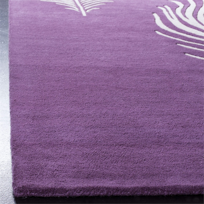 Safavieh Soho Purple Contemporary Rug - Square 6'