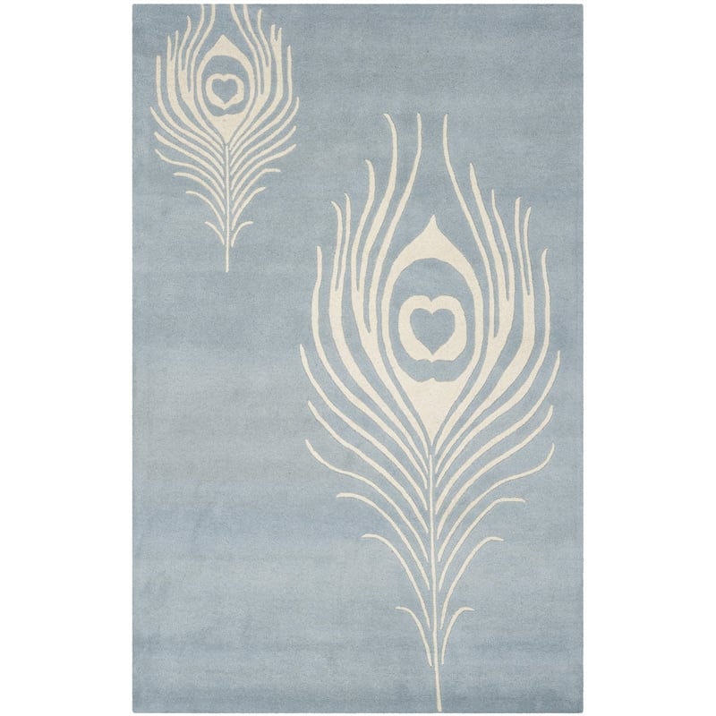 Safavieh Soho Light Blue Contemporary Rug - 6' x 9'