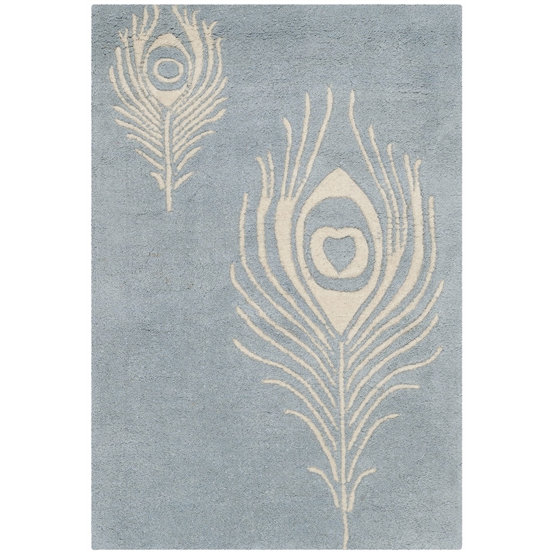 Safavieh Soho Light Blue Contemporary Rug - Runner 2'6