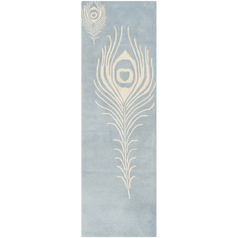 Safavieh Soho Light Blue Contemporary Rug - Runner 2'6