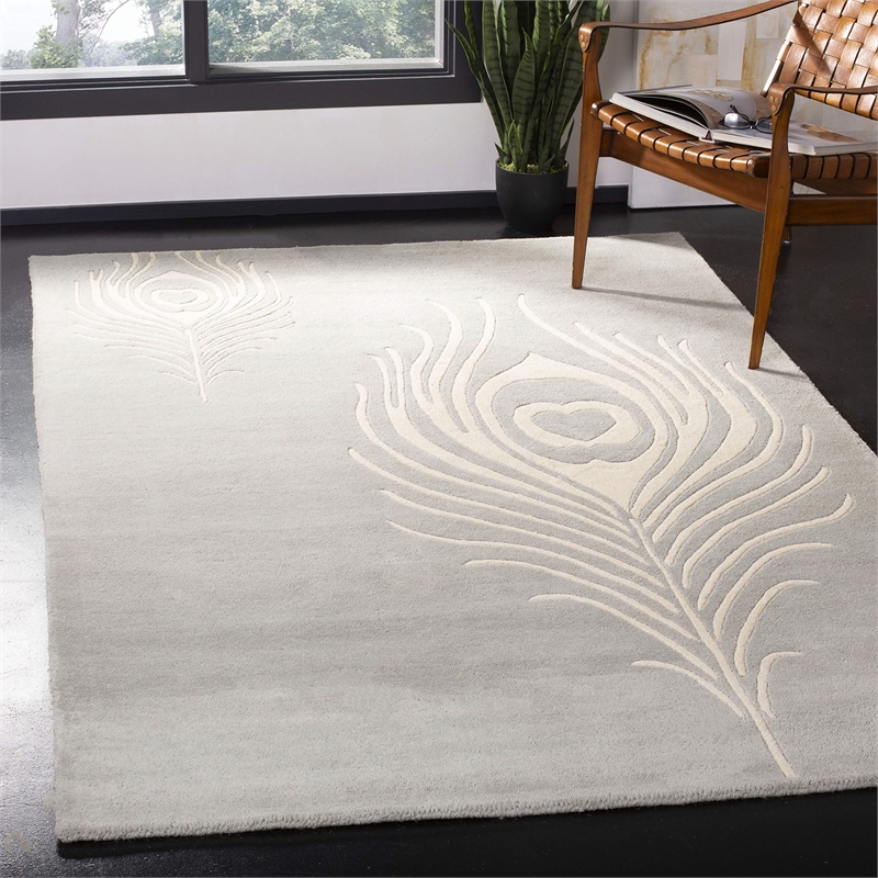 Safavieh Soho Grey Contemporary Rug - 6' x 9'