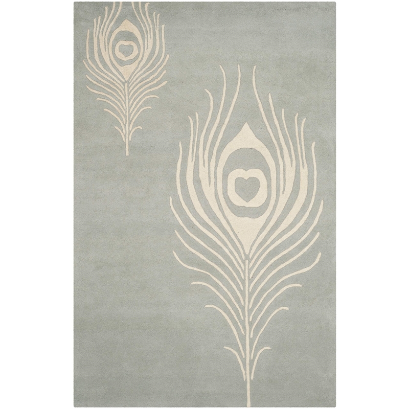 Safavieh Soho Grey Contemporary Rug - 6' x 9'