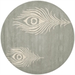 Safavieh Soho Grey Contemporary Rug - Round 4'