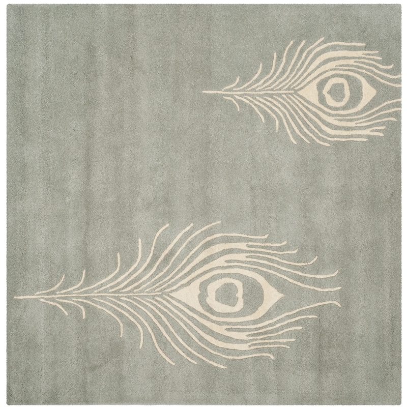 Safavieh Soho Grey Contemporary Rug - Square 6'