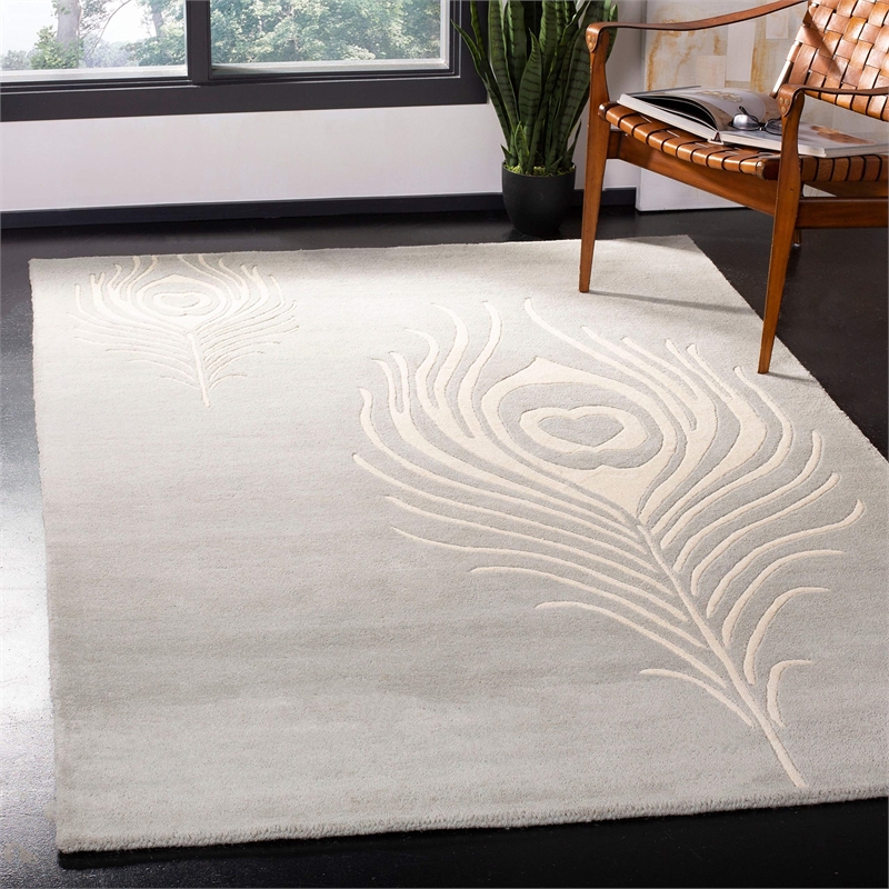 Safavieh Soho Grey Contemporary Rug - Square 8'