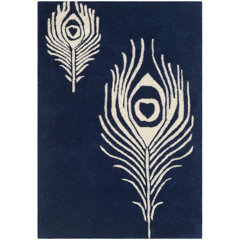 Safavieh Soho Navy Contemporary Rug - 2' x 3'