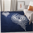 Safavieh Soho Navy Contemporary Rug - Square 6'