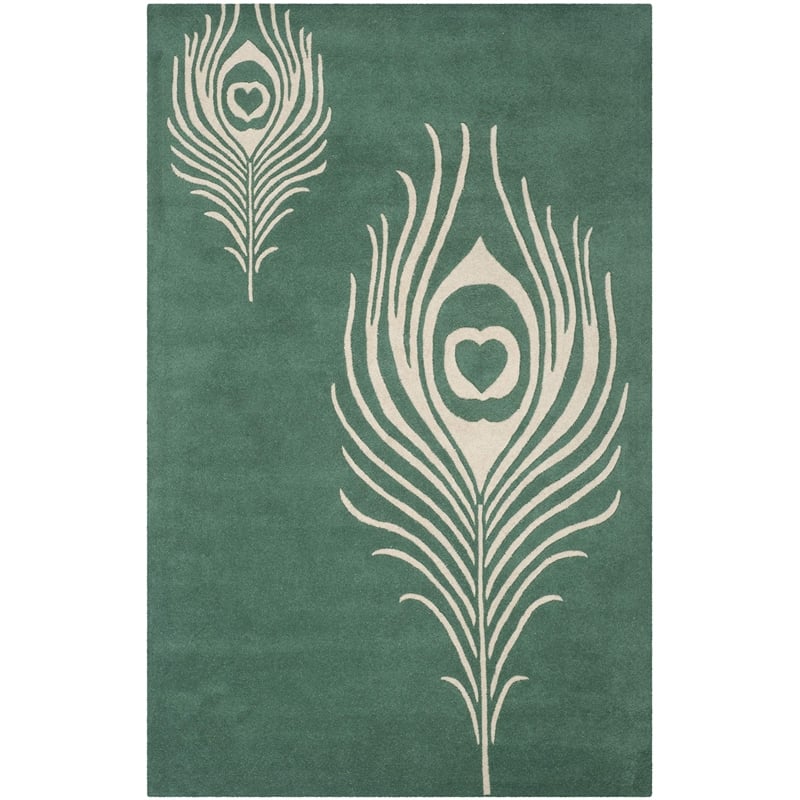 Safavieh Soho Teal Contemporary Rug - 5' x 8'