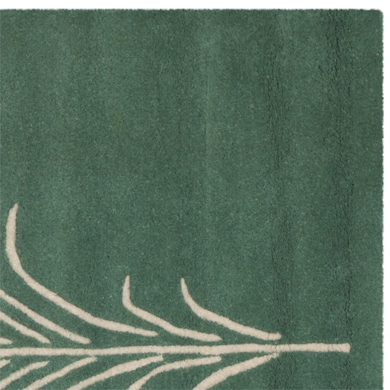 Safavieh Soho Teal Contemporary Rug - Square 6'