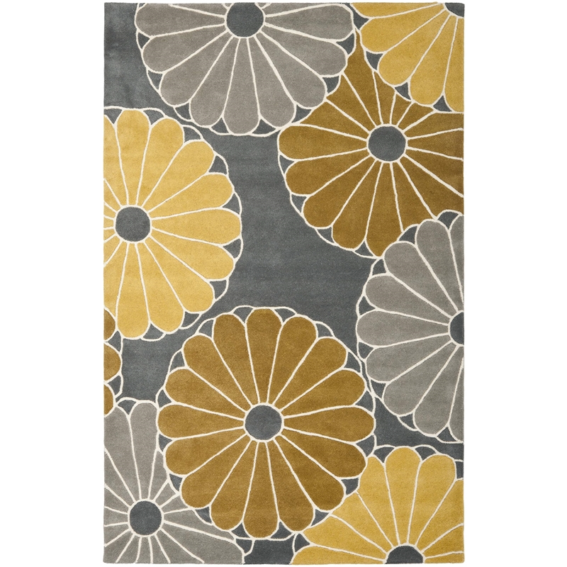Safavieh Soho Grey Contemporary Rug - 6' x 9'
