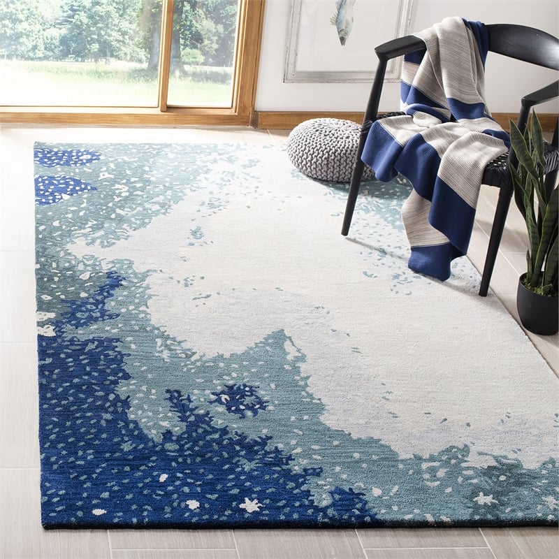 Safavieh Soho Blue Contemporary Rug - 5' x 8'