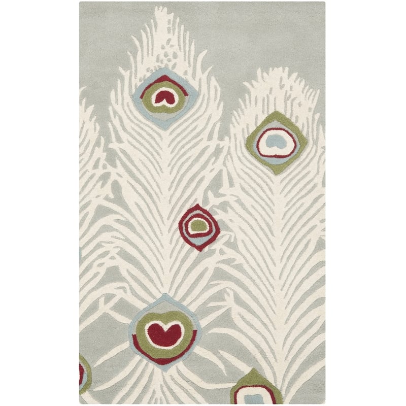 Safavieh Soho Grey Contemporary Rug - Runner 2'6