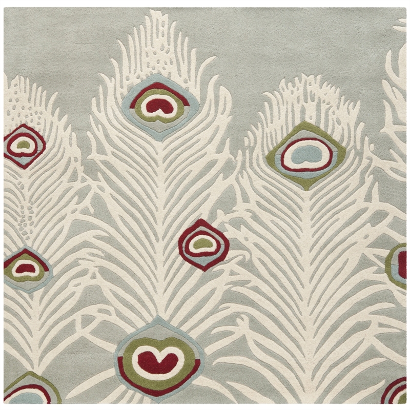 Safavieh Soho Grey Contemporary Rug - Square 8'