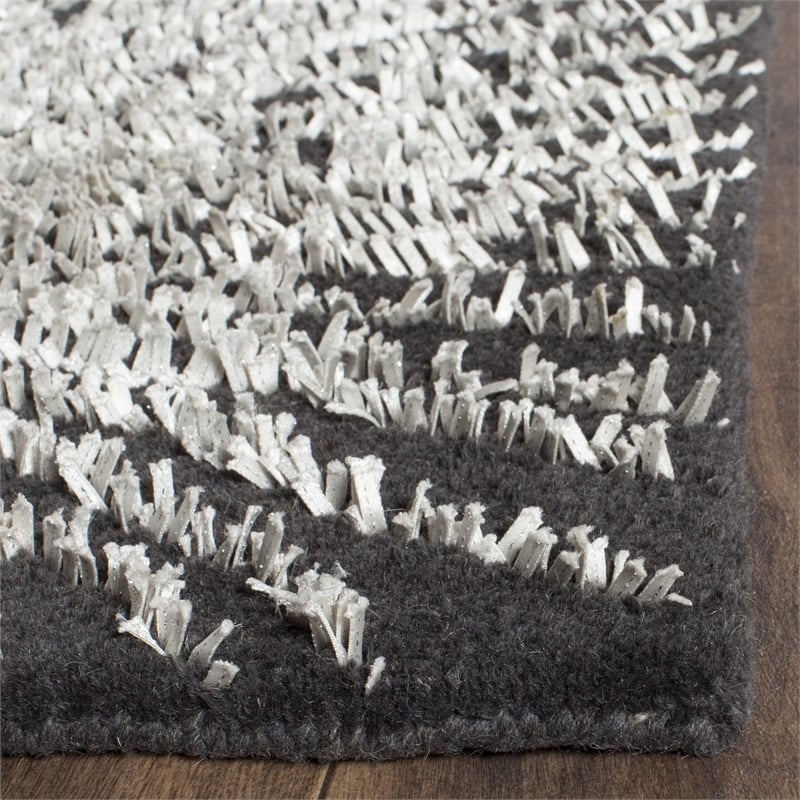 Safavieh Soho Charcoal Contemporary Rug - Runner 2'6