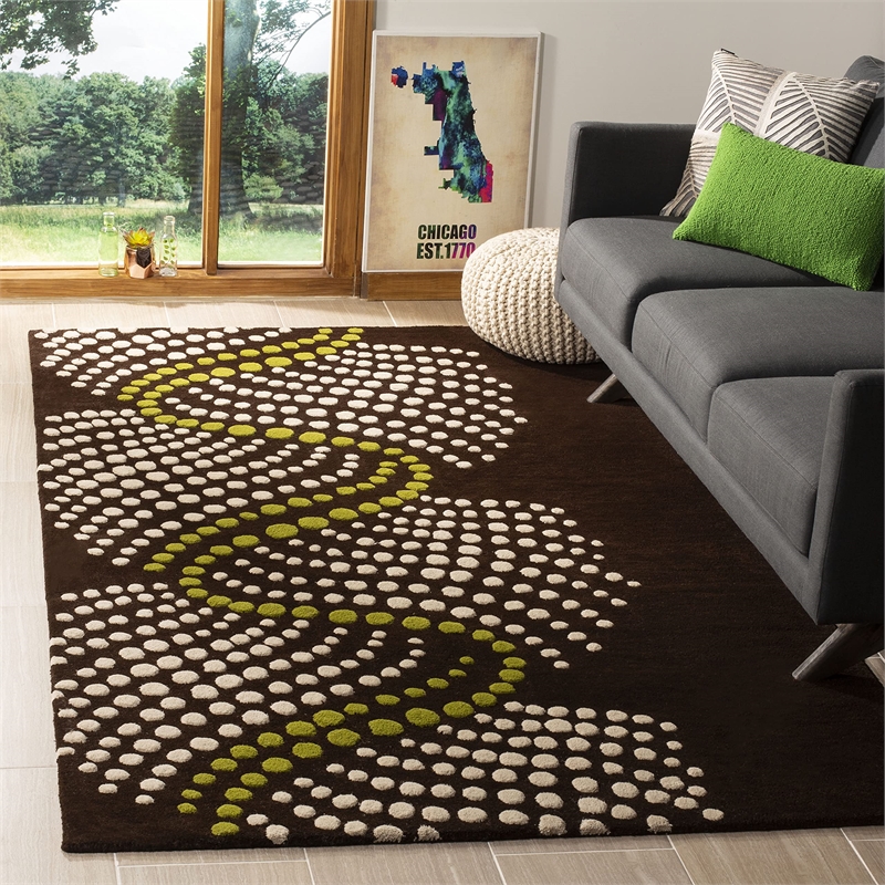 Safavieh Soho Blue Contemporary Rug - 6' x 9'