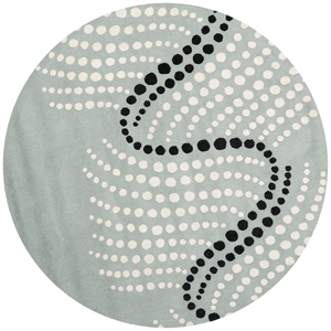 Safavieh Soho Grey Contemporary Rug - Round 6'