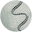 Safavieh Soho Grey Contemporary Rug - Round 6'