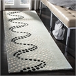 Safavieh Soho Grey Contemporary Rug - Runner 2'6