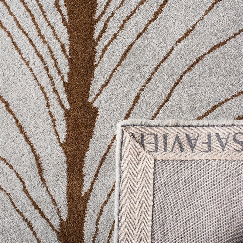 Safavieh Soho Grey Contemporary Rug - 5' x 8'