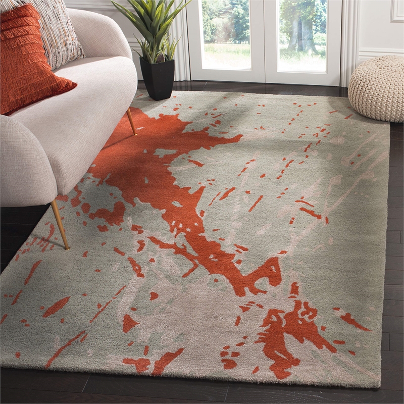 Safavieh Soho Grey Contemporary Rug - 3'6
